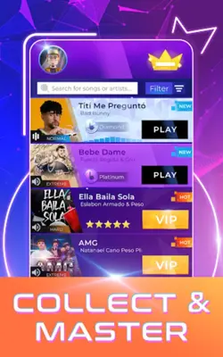 Beat Tiles Music Game android App screenshot 15